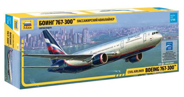 ZVE7005 - Zvezda 1/144 Boeing 767-300 Civilian Airliner