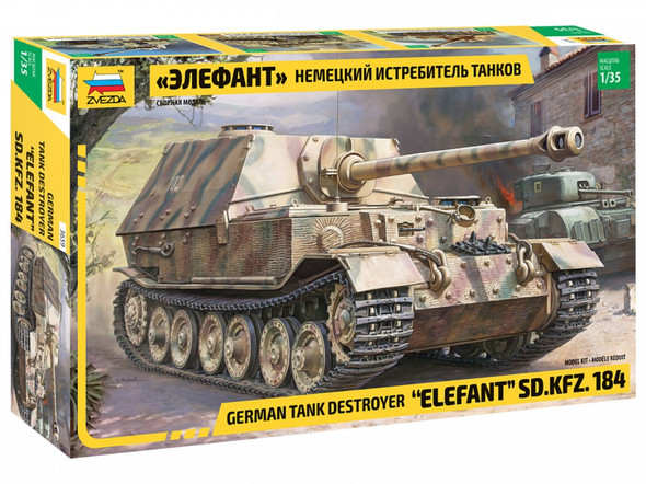 ZVE3659 - Zvezda 1/35 Sd.Kfz.184 Elefant tank destroyer