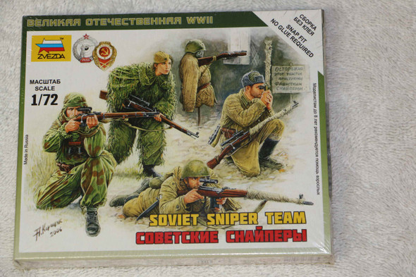 ZVE6193 - Zvezda 1/72 Soviet Sniper Team