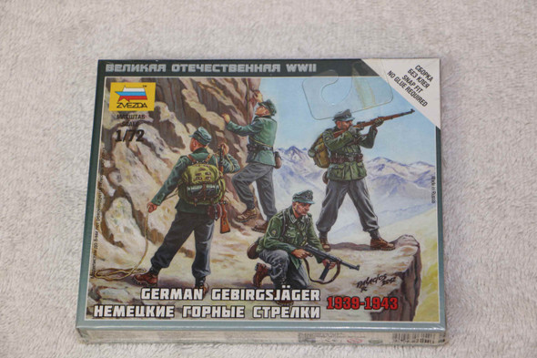 ZVE6154 - Zvezda 1/72 German Gebirgsjager 1939-43