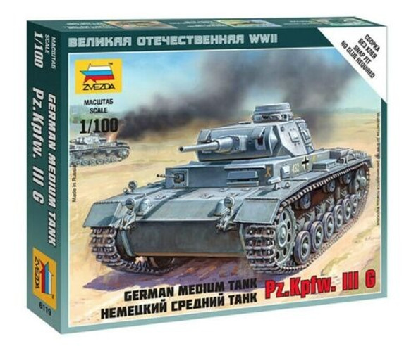 ZVE6119 - Zvezda 1/100 Panzer III G