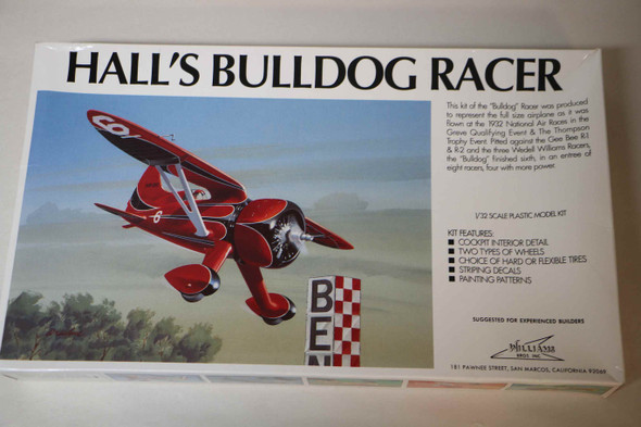 WIL32-932 - William Brothers 1/32 Hall's Bulldog Racer