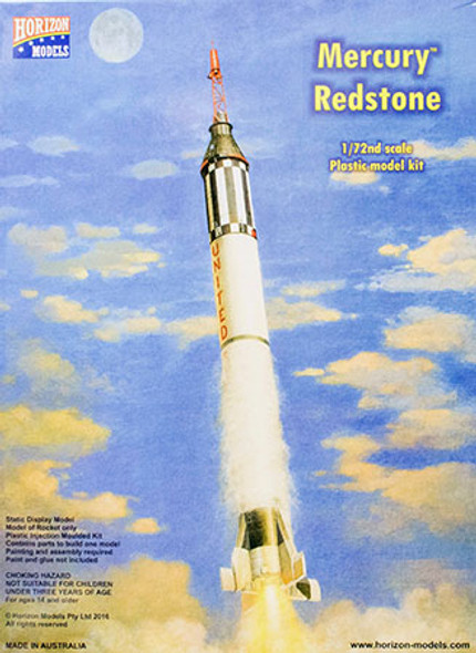 HOR2004 - Horizon Models 1/72 Mercury Redstone Rocket
