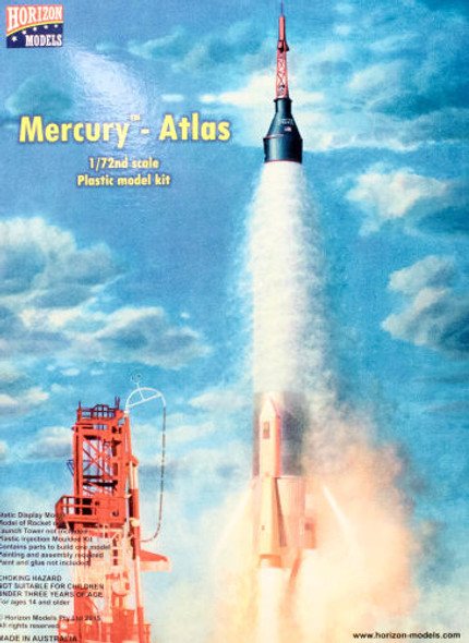 HOR2002 - Horizon Models 1/72 Mercury Atlas Rocket