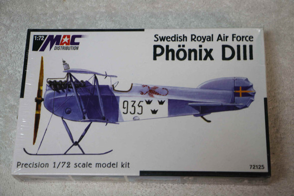 MAC72125 - MAC 1/72 Phonix DIII Swedish RAF