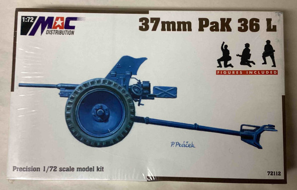 MAC72112 - MAC 1/72 37mm PaK 36L