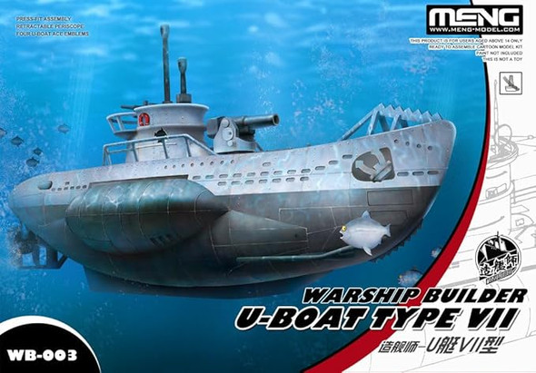 MENWB003 - Meng Warship Builder: U-boat Type VII
