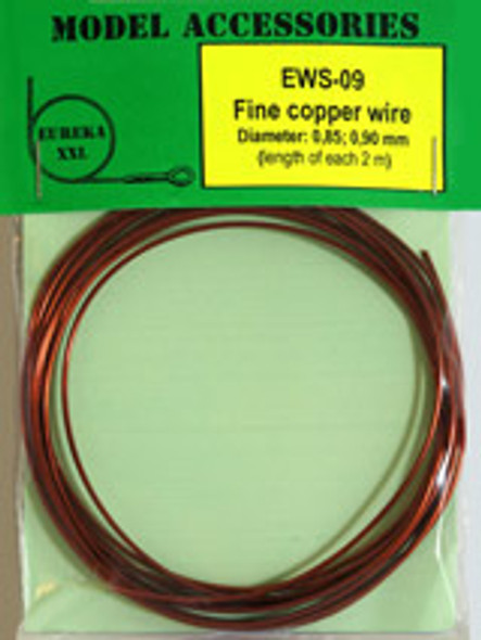 EUREWS-09 - Eureka XXL Model Accessories Fine Copper Wire; 0.85, 0.90mm (Length of 2m each)