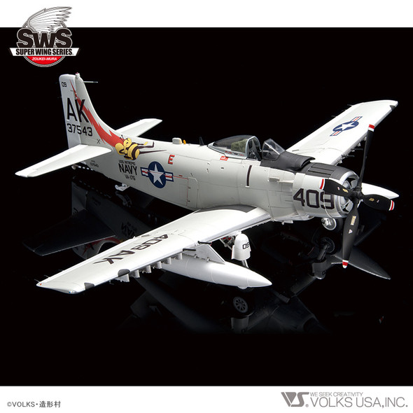 ZOUSWS3215 - Zoukei-Mura 1/32 A-1H Skyraider U.S. Navy w/Special Weapons Set