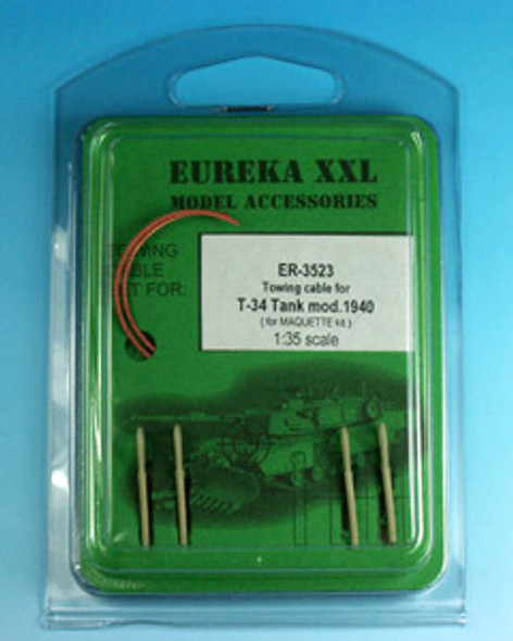 EURER-3523 - Eureka XXL Model Accessories 1/35 Towing Cable for T-34 Tank Mod.1940 - For Maquette Kit