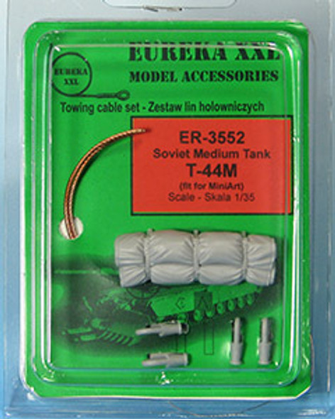 EURER-3552 - Eureka XXL Model Accessories 1/35 Tow Cable Set for Soviet Medium Tank T-44M - For MiniArt Kit