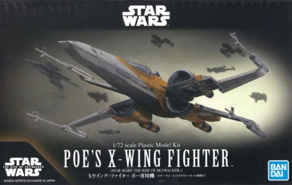 BAN5058312 - Bandai 1/72 Poe's X-Wing (Ep.IX)