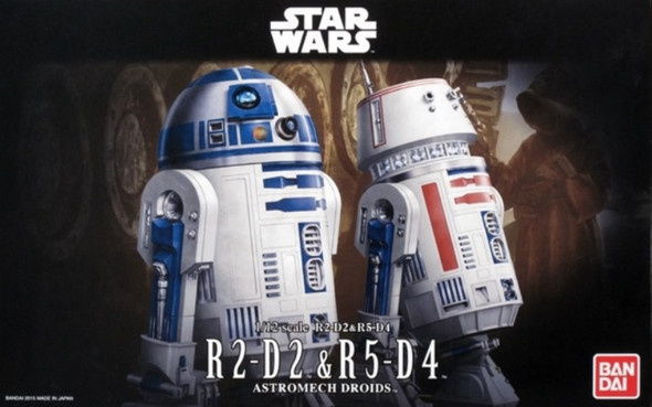 BAN0195963 - Bandai 1/12  R2-D2 & R5-D5