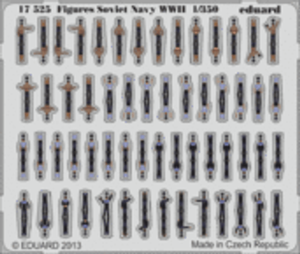 EDU17525 - Eduard 1/350 Figures Soviet Navy WWII - Self Adhesive