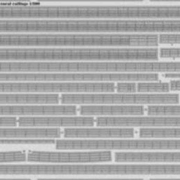 EDU53090 - Eduard 1/200 Bismarck Structural Railings Part 8