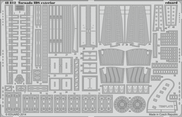 EDU48812 - Eduard Models 1/48 Tornado IDS Exterior - For Revell Kit