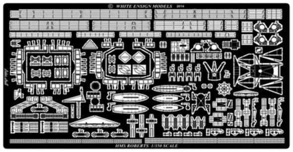 WHIPE35177 - White Ensign Models 1/350 HMS Roberts