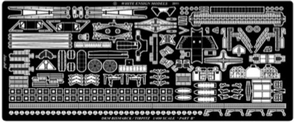 WHIPE4009 - White Ensign Models 1/400 Bismarck/Tirpitz