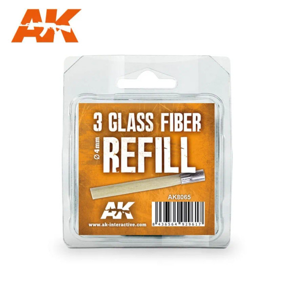 AKIAK8065 - AK Interactive Glass Fiber Refill (3pcs)