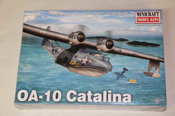 MIN14760 - Minicraft Model Kits 1/144 OA-10 Catalina