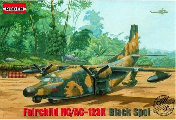 ROD058 - Roden 1/72 Fairchild NC/AC-123K Black Spot