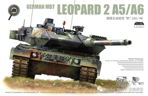 BORTK7201 - Border Model 1/72 Leopard 2A5/A6
