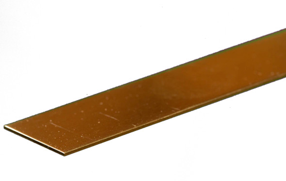 KSE8238 - K & S Engineering Brass Strip .025x3/4in