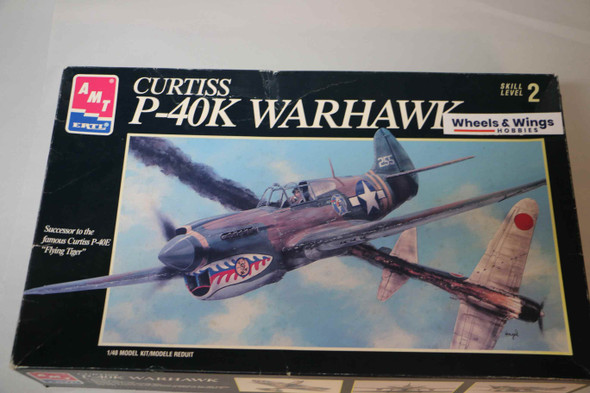 AMT8794 - AMT 1/48 Curtiss P-40K Warhawk (Discontinued) AMT8794 - AMT 1/48 Curtiss P-40K Warhawk (Discontinued)