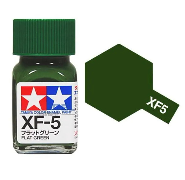 TAMEXF5 - Tamiya Flat Green  Enamel
