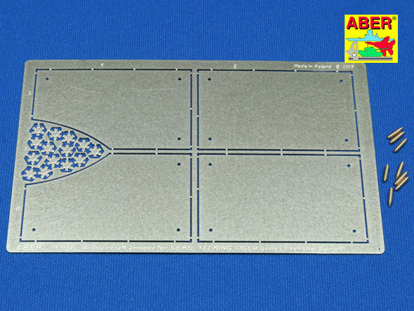 ABE16037 - ABER 1/16 Tiger II Grill Armour V.4