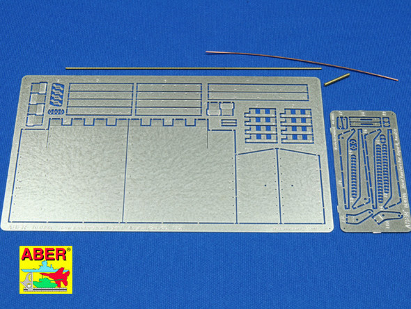 ABE16039 - ABER 1/16 Tiger II Rear Fenders V.6