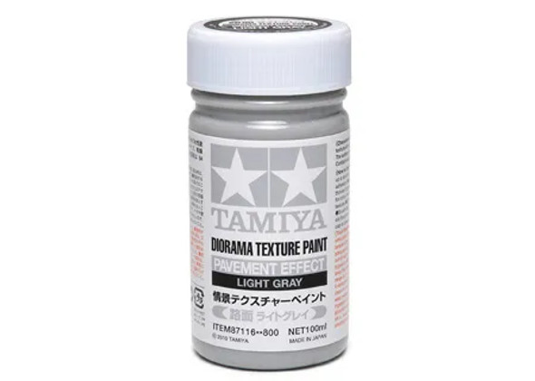 TAM87116 - Tamiya Pavement Effect Light Gray Texture Paint