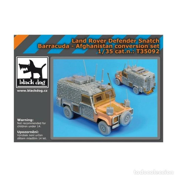 BLDT35092 - Black Dog 1/35 Land Rover Defender Snatch