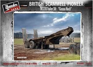 THN35208 - Thunder Model 1/35 TRCU30 Goose Neck Trailer
