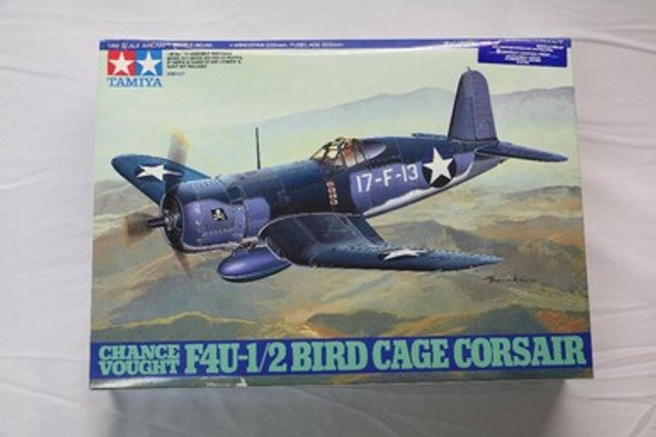 TAM61046 - Tamiya 1/48 Chance Vought F4U-1/2 Bird Cage Corsair - WWWEB10101073