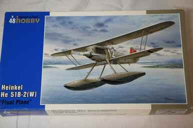 SPE48089 - Special Hobby 1/48 He 51B-2(W) Floats - WWWEB10101403