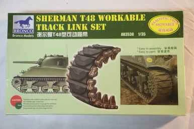 BROAB3538 - Bronco 1/35 Sherman T48 Workable Track - WWWEB10101917