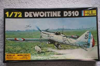 HEL219 - Heller 1/72 Dewoitine D510 - WWWEB10102001