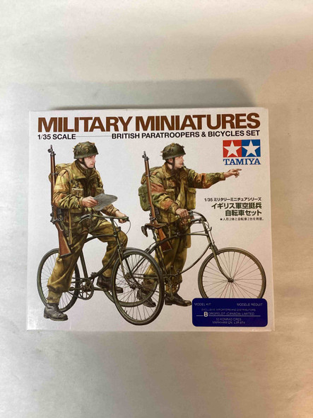 TAM35333 - Tamiya 1/35 British Paratroppers & Bicycles Set - WWWEB10102613
