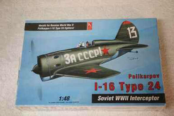 HOBHC1576 - Hobbycraft 1/48 Polikarpov I-16 Type 24 Soviet WWII Interceptor - WWWEB10103651