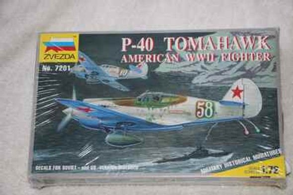 ZVE7201 - Zvezda 1/72 P-40 Tomahawk - WWWEB10103663