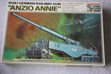 HAS728 - Hasegawa 1/72 K5(E) German Railway Gun "Anzio Annie" - WWWEB10104380