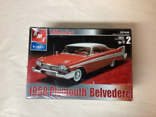 AMT31156 - AMT 1/25 1958 Plymouth Belvedere - WWWEB10104646