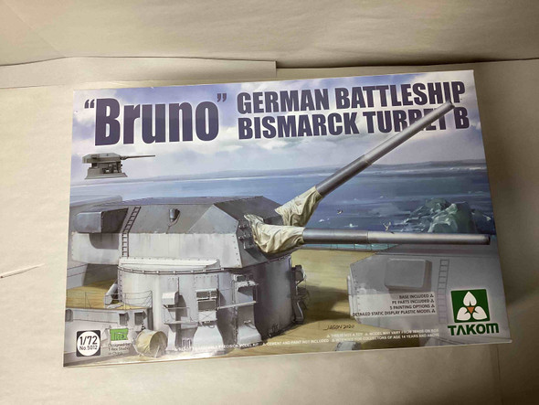 TKM5012 - Takom 1/72 Bruno Bismarck Battleship Turret B - WWWEB10105044