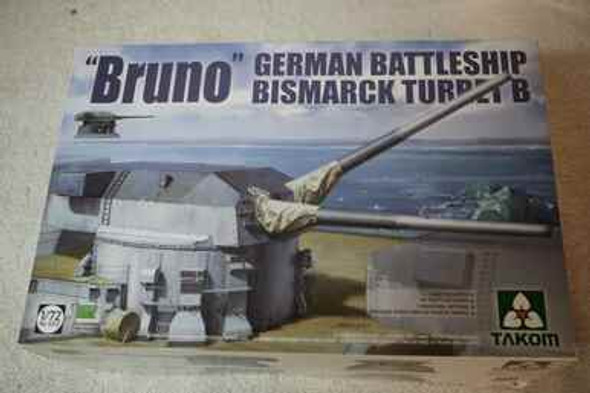 TKM5012 - Takom 1/72 Bruno Bismarck Battleship Turret B - WWWEB10105044