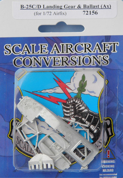 SAC72156 - Scale Aircraft Conversions Landing Gear: 1/72 B-25C/D (AIR)