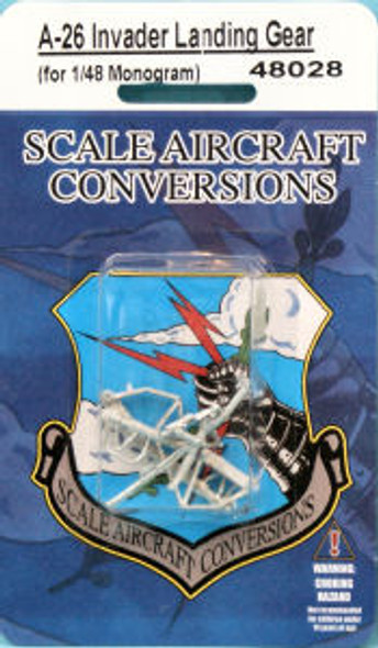 SAC48028 - Scale Aircraft Conversions 1/48 A-26 Landing Gear RMX