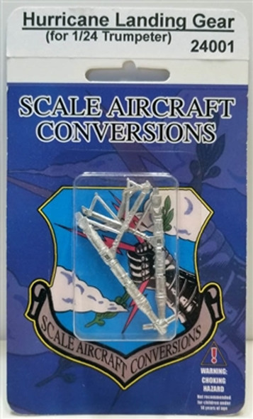 SAC24001 - Scale Aircraft Conversions 1/24 Hurricane Landing Gear TRP
