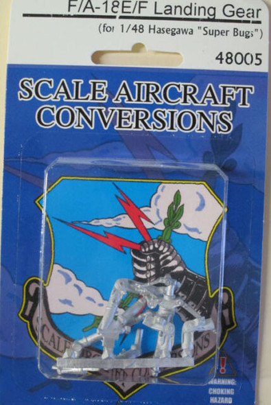 SAC48005 - Scale Aircraft Conversions 1/48 F/A-18E/F Metal Landing Gear HAS