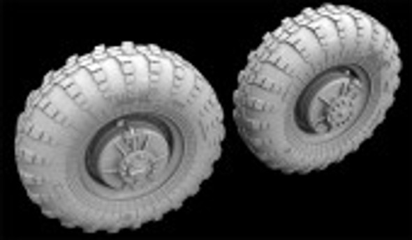 HUS35121 - Hussar Productions 1/35 BRDM Russian Type 2 Wheels